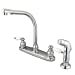 thumbnail image 3 of Kingston Brass KB711SP Kingston Brass Victorian High Arch Kitchen Faucet With Non-Metallic Sprayer, 3 of 4
