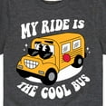 thumbnail image 3 of Instant Message - Cool School Bus - Toddler & Youth Short Sleeve Graphic T-Shirt, 3 of 6