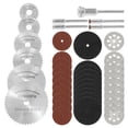 thumbnail image 3 of Willstar HSS Circular Saw Blade Set Resin Cut-Off Wheels Disc Diamond Cutting Blade Metal Cutter Power Tool, 3 of 12