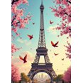 thumbnail image 4 of Cute Rabbits and Butterflies Backdrop Banner Photography Props Floral Spring Decor Background for Baby Showers Birthday Party Celebrations Decorations, 4 of 4
