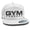 White, variant on GYMISH Lifestyle Therapy Men's Workout Hat with Laser-Vented Design in Various Colors