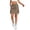 25# Brown, variant on Summer Skirts for Women Elastic Waist Cargo Skort Casual Hiking Travel Golf Skirts Drawstring Knee Length Mini Skort Army Green S