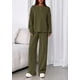 thumbnail image 5 of Conjunto Deportivo PRETTYGARDEN XL Verde Militar Manga Larga Pantalón Ancho, 5 of 8