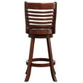 thumbnail image 6 of Boraam Tierra 29" Full Back Wood Swivel Bar Stool, Set of 2, Hazelnut, 6 of 6