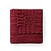 thumbnail image 3 of VCNY Home Collection Dublin Couverture Jetée - 100 % Coton en Tricot Torsadé, Ultra Douce, Luxueusement Chaude - pour Lit, Canapé Ou Chaise, Jetée, Rouge 50x70, 3 of 4