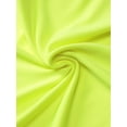 thumbnail image 5 of Franhais Women Sexy Close-fitting Dress, Solid Color Deep V-neck Sleeveless Short One-piece, Black/ Red/ Fluorescent Green, 5 of 9