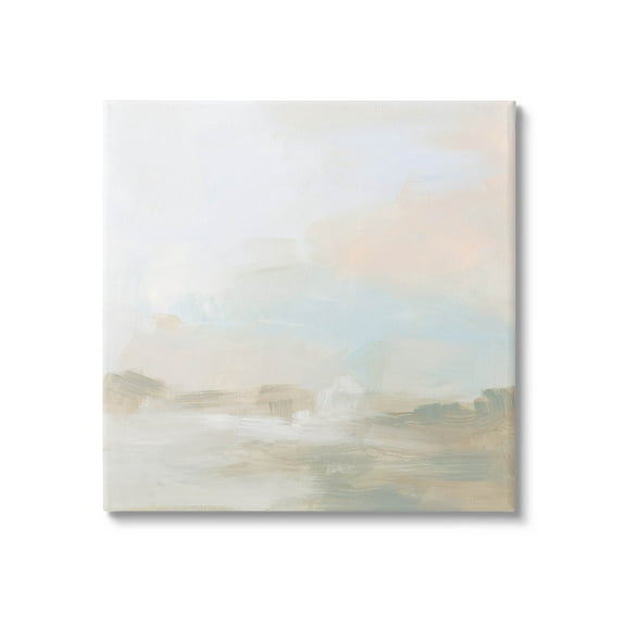 Stupell Industries Modern Neutral Landscape Abstract Painting Gallery Wrapped Canvas Print Wall Art, Design by June Erica Vess