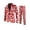 Red, variant on 2026 Men's Valentine's Day Heart Print Slim Fit Suit Set, Fashion 2 Piece Blazer and Pants Outfit, Casual Love for Party Wedding