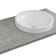 thumbnail image 2 of Bellaterra Home 430003-43R-GYRD 43 in. Granite Countertop & Single Round Right Sink, Gray, 2 of 3