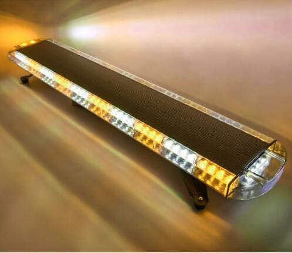 29 Amber LED Beacon Flashing Strobe Warning Light Bar Roof Mount for  Emergency Construction Vehicles Tow Truck 12V 24V