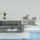 thumbnail image 2 of Escultura de animal, figura de gato y rana, adorno creativo de mesa, estatua decorativa para chimenea, dormitorio, sala de estar, estante, entrada, of, 2 of 8