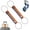 Colorful, variant on Multi Use Strong Adjustable Luggage Connector Straps, Secure Stacking Straps for Suitcases & Carry-Ons, Hands-Free Travel Elastic Belt with Buckle, Waterproof & Wear-Resistant
