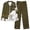 Army Green, variant on Ladies Pajamas Sets Cartoon Panda Print Long Sleeve Pajama Set Comfortable Two Piece Sleepwear Army GreenXXXL