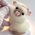 thumbnail image 2 of Handmade Taba Squishy Cat Toy, Squishy Realistic Kitty, Soft Silicone Mochi Fidget Toy, Cute Stress Relief Gift(Siamese), 2 of 7