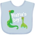 thumbnail image 3 of Inktastic Yiayias Boy Yiayia Grandson Boys Baby Bib, 3 of 4