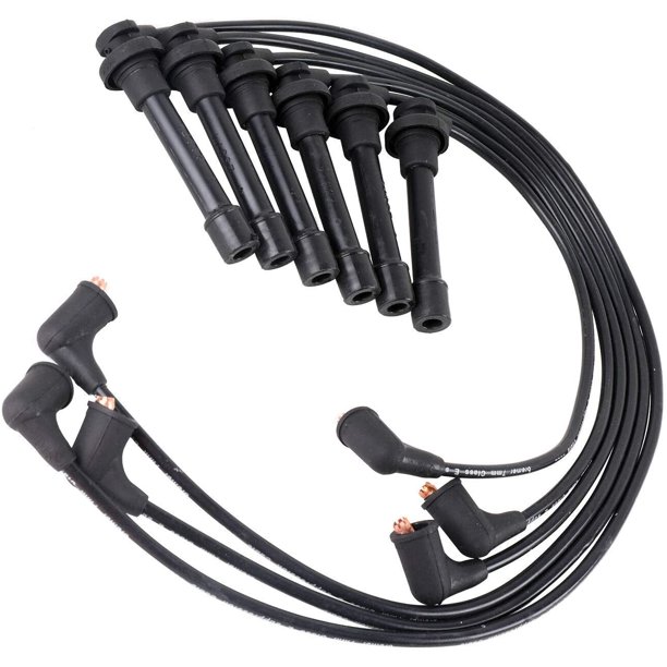 Ignition Spark Plug Wires 7mm (6PC Set) for 19982001 Honda Accord V6 3.0L & 19971999 Acura CL