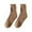 Coffee, variant on Crew Socks for Women Fall Winter Thickened Warm Loop Mid Tube Socks That Can Be Styled As Long Slouch Socks Thermal Socks White One Size