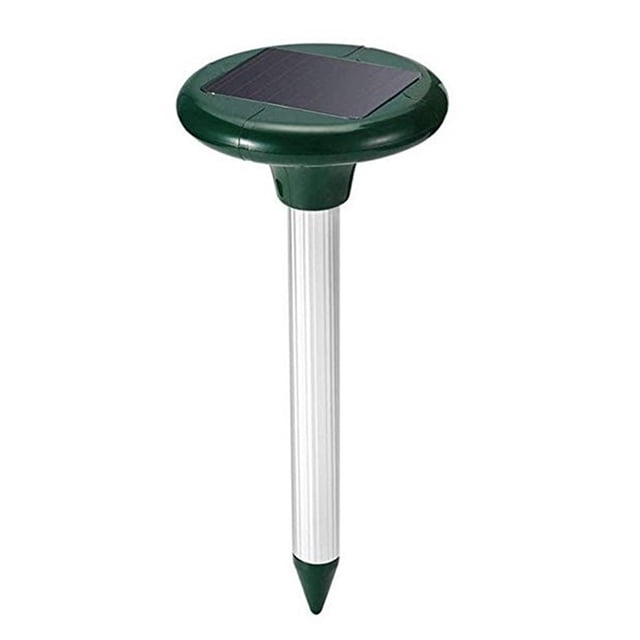 Expulsor solar de ratón que ahorra energía, tipo enchufable para jardín al aire libre, repelente de CACAGOO Expulsor de ratón