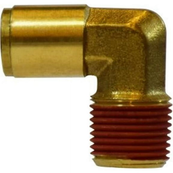 Midland Industries 20074 0.5 x 0.25 in. Push-in x MIP Elbow