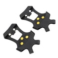thumbnail image 1 of Crampons à Glace, Crampons à Crampons Antidérapants pour Chaussures, Crampons de Randonnée pour Chaussures, 10 Crampons en Acier, Traction de Marche, Poignées pour la Neige, Crampons, 1 of 7