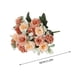 thumbnail image 3 of Arreglo floral artificial de rosas y peonías de seda para decoración de bodas y hogares | Ramo de mano decorativo y flor guía | Centro de mesa floral artificial para decoración de fiestas, 3 of 7