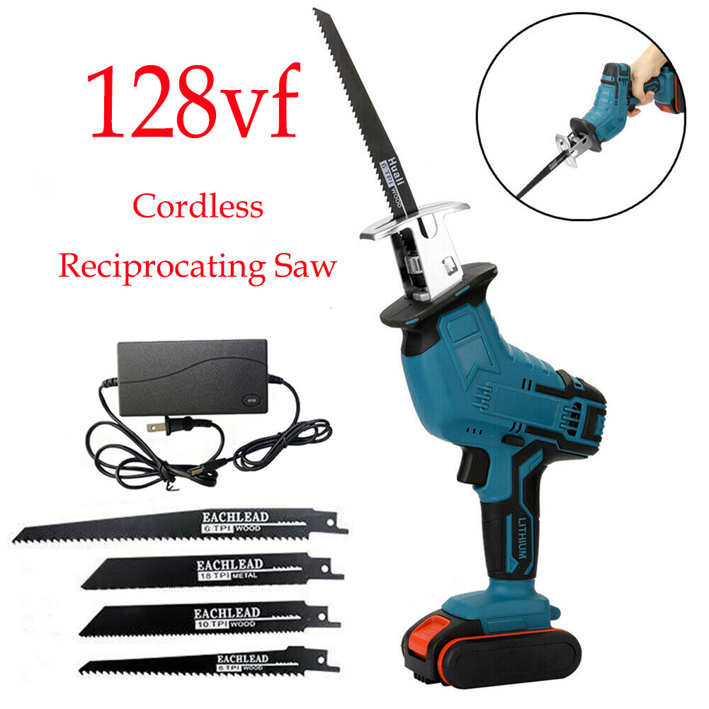 WCIC 128vf Reciprocating Saw Cordless Portable Compact Cutting Tool kit