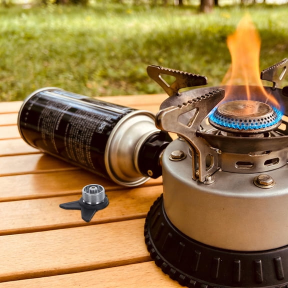 HAMPPLIES Portable Camp Stove Connector Multi Stable Support for Garden