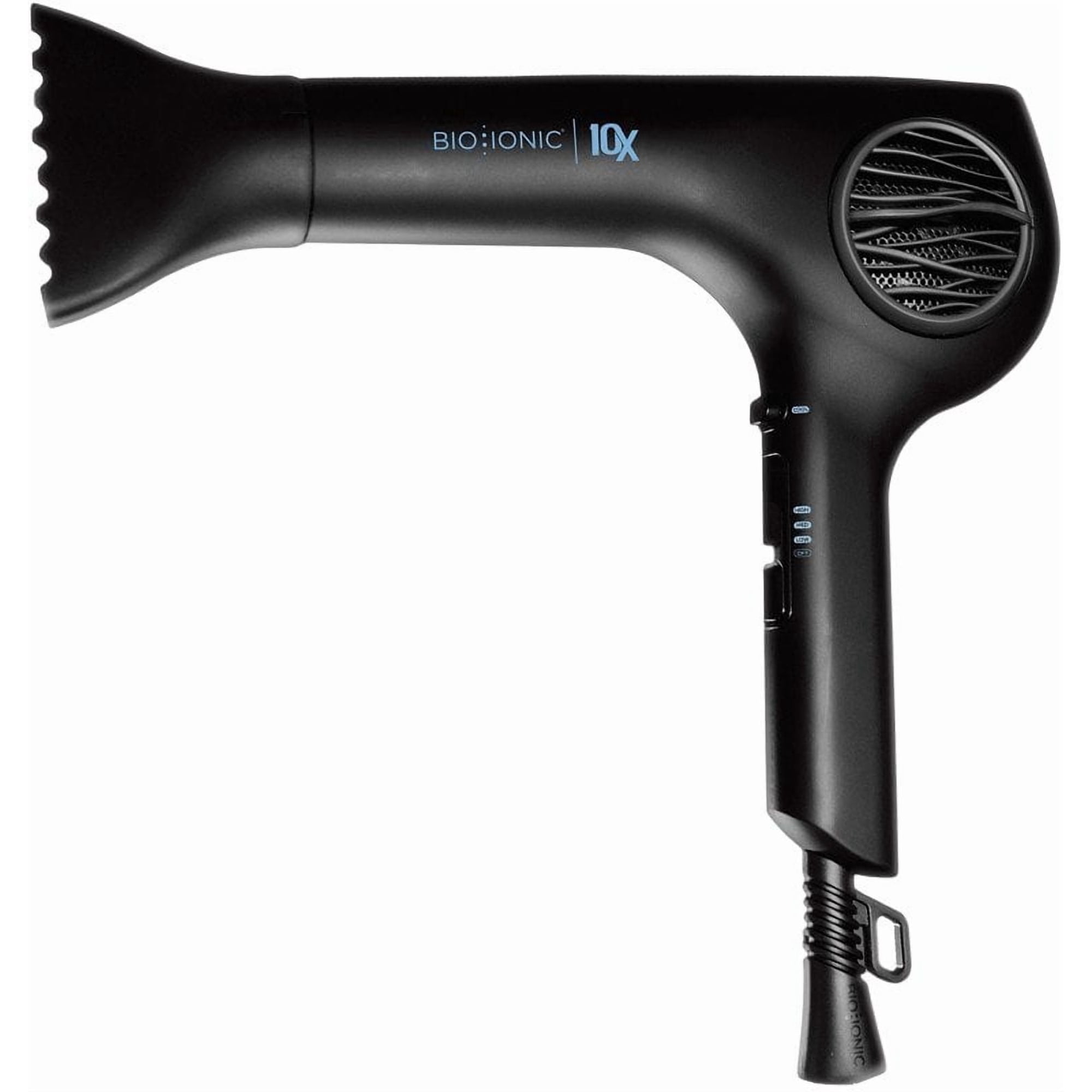Bio Ionic 10X UltraLight Speed Hair Dryer, Adjustable Heat & Frizz-Control Professional Hair Dryer