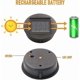 thumbnail image 4 of 4 Pieces Replacement Solar Lights With Led Bulbs, Solar Top Lights Replacement, Led Solar Panel Lantern Cover, 4 of 5