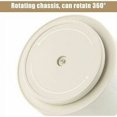 thumbnail image 3 of Porte-Stylo Rotatif Multifonction Avec 3 Compartiments,Organisateurs De Bureau Créatifs Porte-Stylo (Blanc), 3 of 5