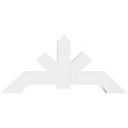 thumbnail image 2 of 60"W x 27 1/2"H x 4"D x 6"F, 11/12 Pitch, Vanguard Architectural Grade PVC Gable Bracket, 2 of 8