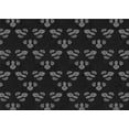 thumbnail image 1 of Ahgly Company Machine Washable Indoor Rectangle Transitional Night Black Area Rugs, 3' x 5', 1 of 7