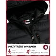 thumbnail image 3 of CANADA WEATHER GEAR Boys' Puffer Jacket - Lightweight Nylon Packable Winter Coat for Boys (8-20), 3 of 7