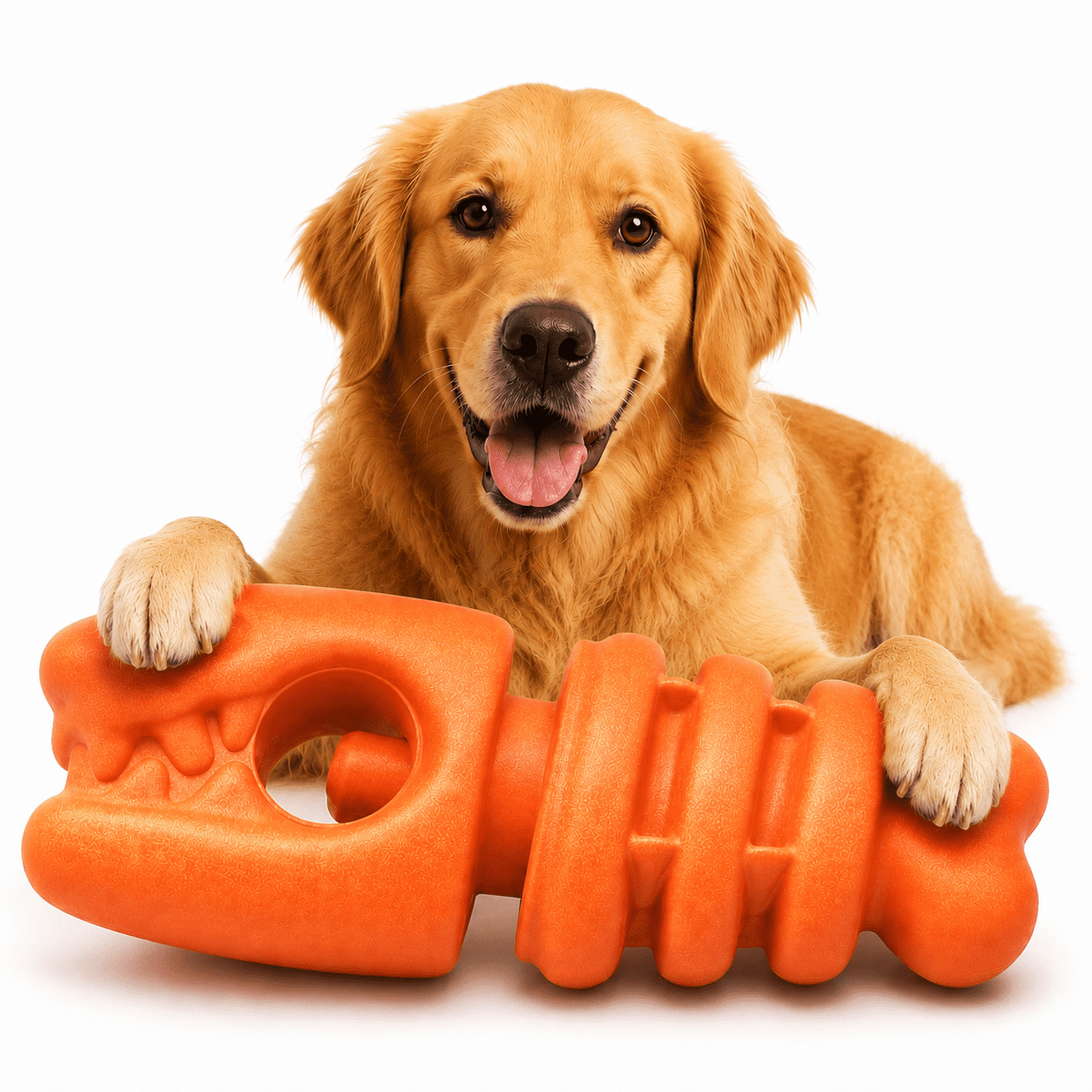 Hartz Tuff Stuff Treat Hogging Piglet Dog Toy Treat Dispenser, 1