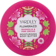 YARDLEY by Yardley - FLOWERAZZI MAGNOLIA & PINK ORCHID BODY BUTTER 6.7 OZ - WOMEN