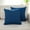 Blue, variant on Cterwk 2 Pack Decorative Linen Pillow Cover Pillowcases Square Solid Throw Cushion Case for Sofa Car Couch, 16x16 inch