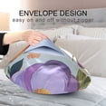 thumbnail image 4 of Yayeee Pillowcase King Size Set of 2 Satin Wrinkle Resistant Pillow Case, Bright Flowers, 4 of 7