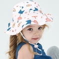 thumbnail image 2 of TAIAOJING Toddler Baseball Hat Summer Protection Cap Cute Hats Cartoon Beach Kids Hat Outdoor Strap Adjustable Spring Sun Chin Bucket Sun Kids Hats & Caps, 2 of 4