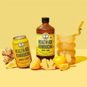 Ginger-Lemon Kombucha in Cans (Pack of 12)