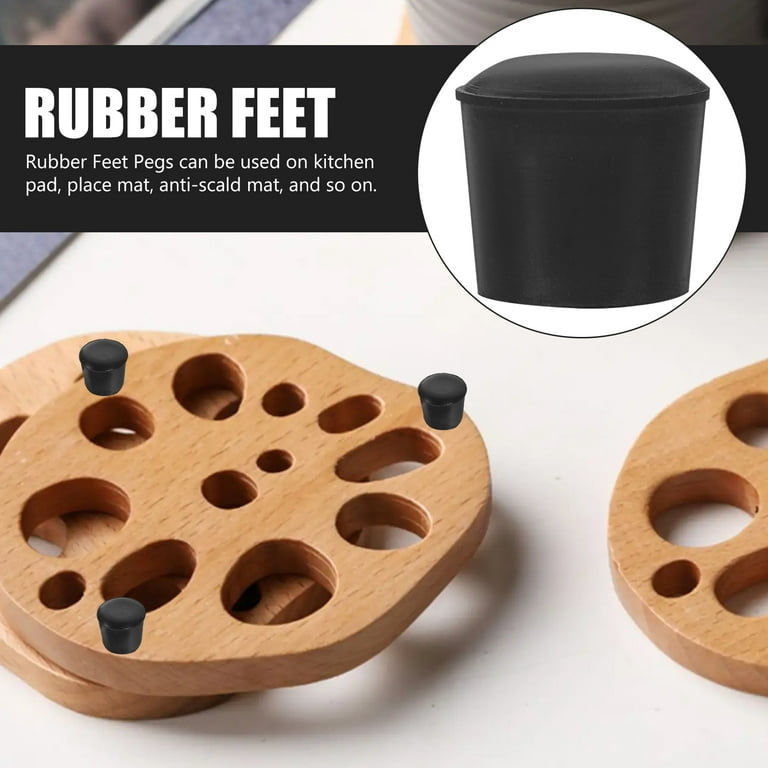 Rubber feet for kitchen chairs discount