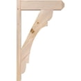 thumbnail image 3 of Ekena Millwork 5.50"W x 18"D x 30"H Olympic Smooth Craftsman Outlooker, Douglas Fir, 3 of 4