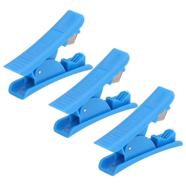 Cortador de tubos de PTFE de 3 piezas, herramienta de corte de manguera de acero inoxidable de tipo autónomo para impresora 3D