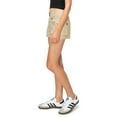thumbnail image 2 of Cali1850 Women's Low Rise Cargo Stretch Fitted Shorts with Pockets and Buttons, 2 of 7