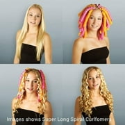 Magic Curler Spiral Curl Magic Styling Set No Heat Curler Color Curler Long Hair With Styling Hook Tool (55Cm)
