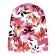 thumbnail image 4 of Cárdigan informal de punto con estampado floral para mujer, chaqueta abotonada y abrigo superior para mujer, 4 of 5