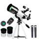 thumbnail image 1 of Telescopio Astronómico Btafrte F30070M Trípode Corto Espejo Inverso Con Visor Regalo Cumpleaños, 1 of 9