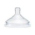 thumbnail image 3 of Boon Nursh Silicone Replacement Nipple, Air-Free Feeding, Stage 1 Slow Flow, Birth and Up, 3 Pack, 3 of 6