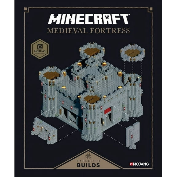 Minecraft: Minecraft: Exploded Builds: Medieval Fortress: An Official Mojang Book (Other)