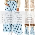 thumbnail image 3 of CHGBMOK Women's Polka Dot Wide Leg Pants Elastic High Waist Loose Casual Trousers Pull On Flowy Palazzo Pants with Pockets, 3 of 7