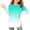 Mint Green S, variant on Loopsun Girls Long Sleeve T Shirts, Toddler Girl Print Crew Neck Long Sleeve Side Slit Shirt Tops Mint Green, 4-5 Years